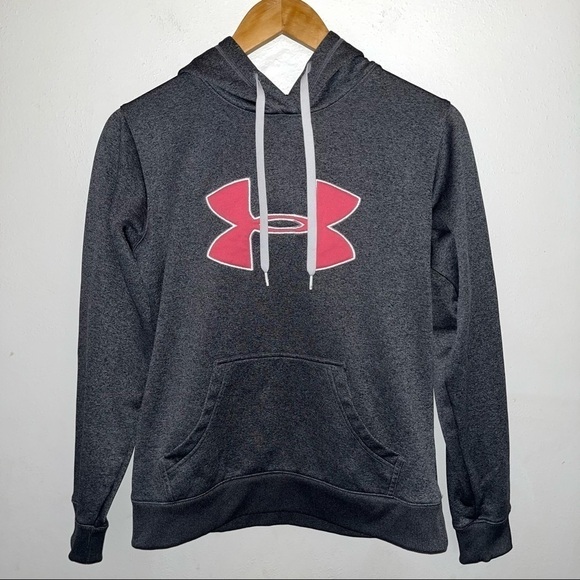 Under Armour Storm Gray Hoodie Sweatshirt Women’s Size Small - Picture 1 of 9